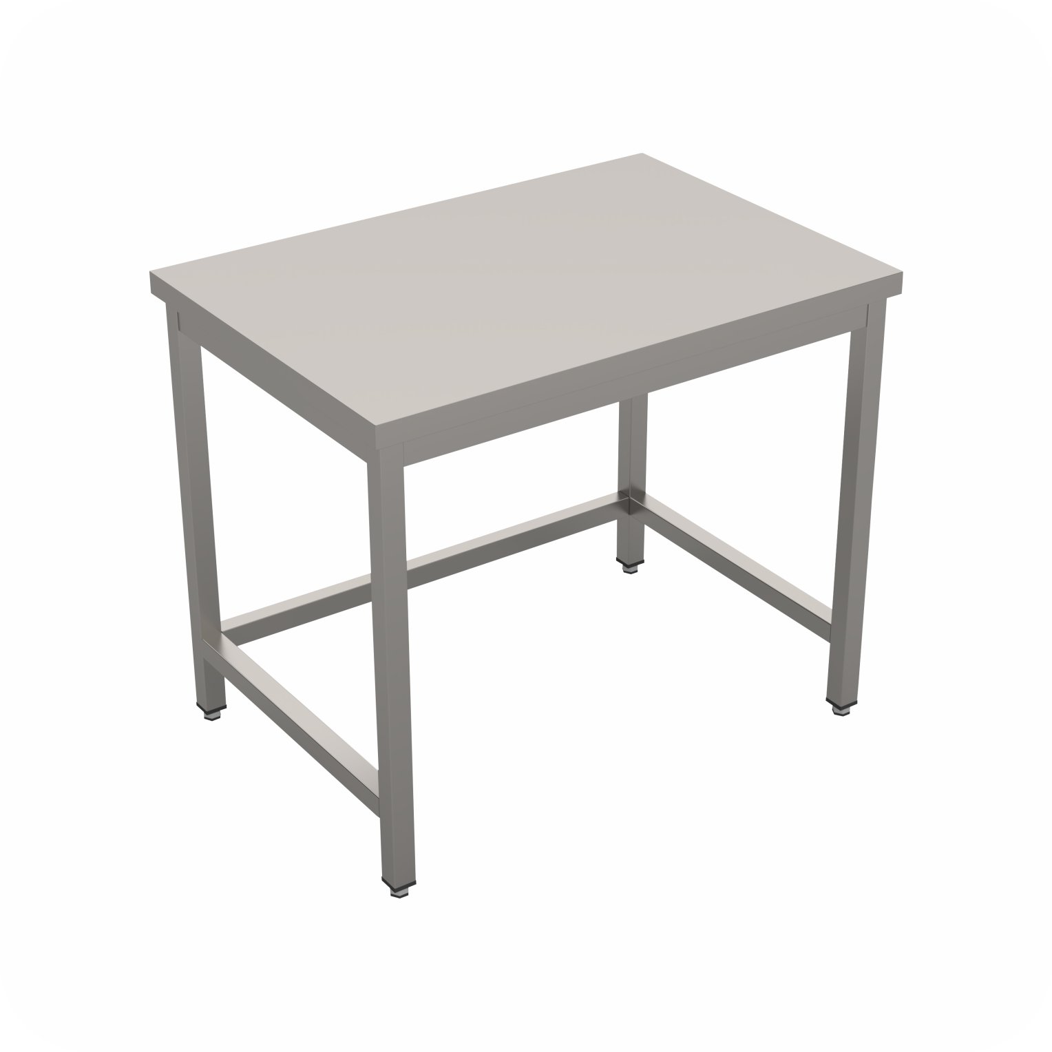 Werktafel 100x60x85 Zonder Bodemschap, Demontabel WTF-1006085