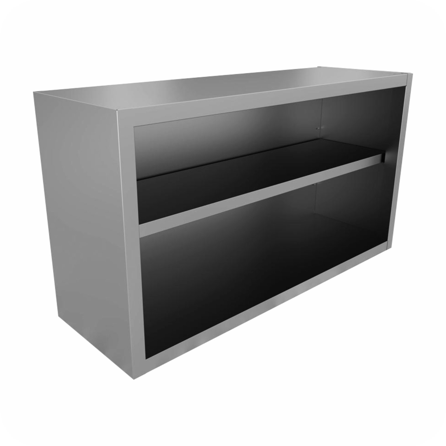 100x40x(H)66 Wandkast Open WA-1004066